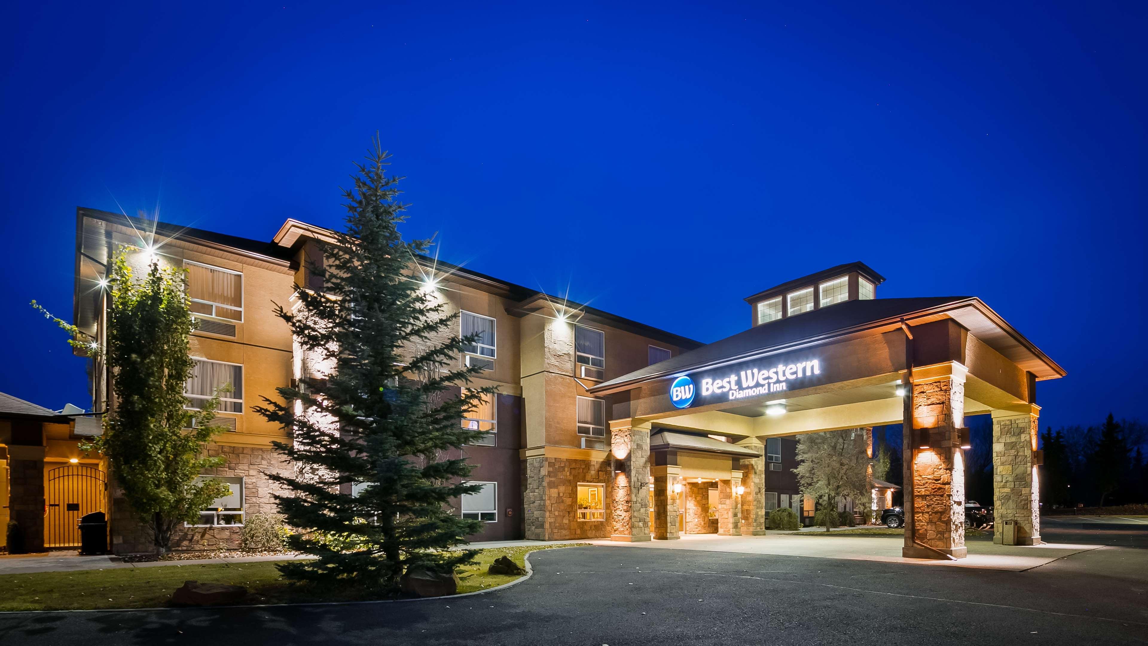 Best Western Diamond Inn Three Hills Exterior foto